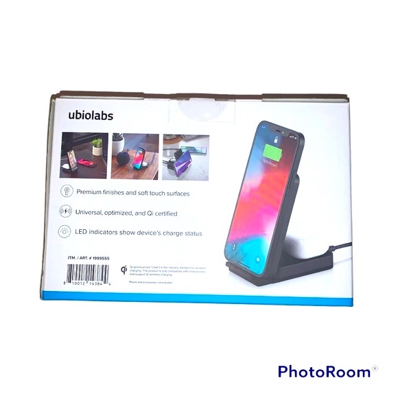 🆕 2 in 1 WIRELESS CHARGING STAND - Picture 4 of 5